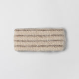Montpellier Headband Brown Cream Stripe