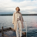 Anchorage Trench Coat Travertine