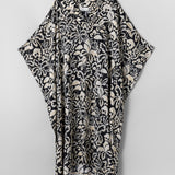 Resort Kaftan Tropical Black