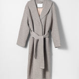 Jimson Weed Wool Coat Brown Houndstooth