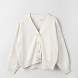 Cotton Mooring Cardigan Cream