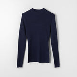 Red Poppy Mock Neck Top Eclipse