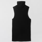 Spark Turtleneck Top Jet Black