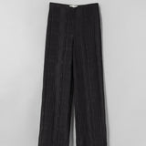 Textured Tove Long Jet Black