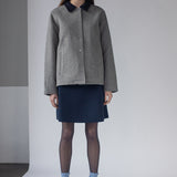 Anne Karin Short Navy Skirt