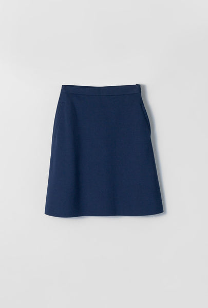 【GRAILZ】ROUGH CUT PLEATS SKIRT [NAVY] GRAILZ】ROUGH CUT PLEATS SKIRT [NAVY]