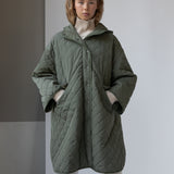 Afterski Poncho Dusty Olive
