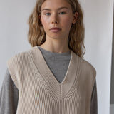 The Woods Vest Winter Cream
