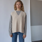 The Woods Vest Winter Cream