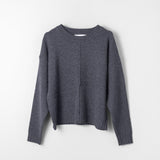 Grey Lines Jumper Charcoal Gray